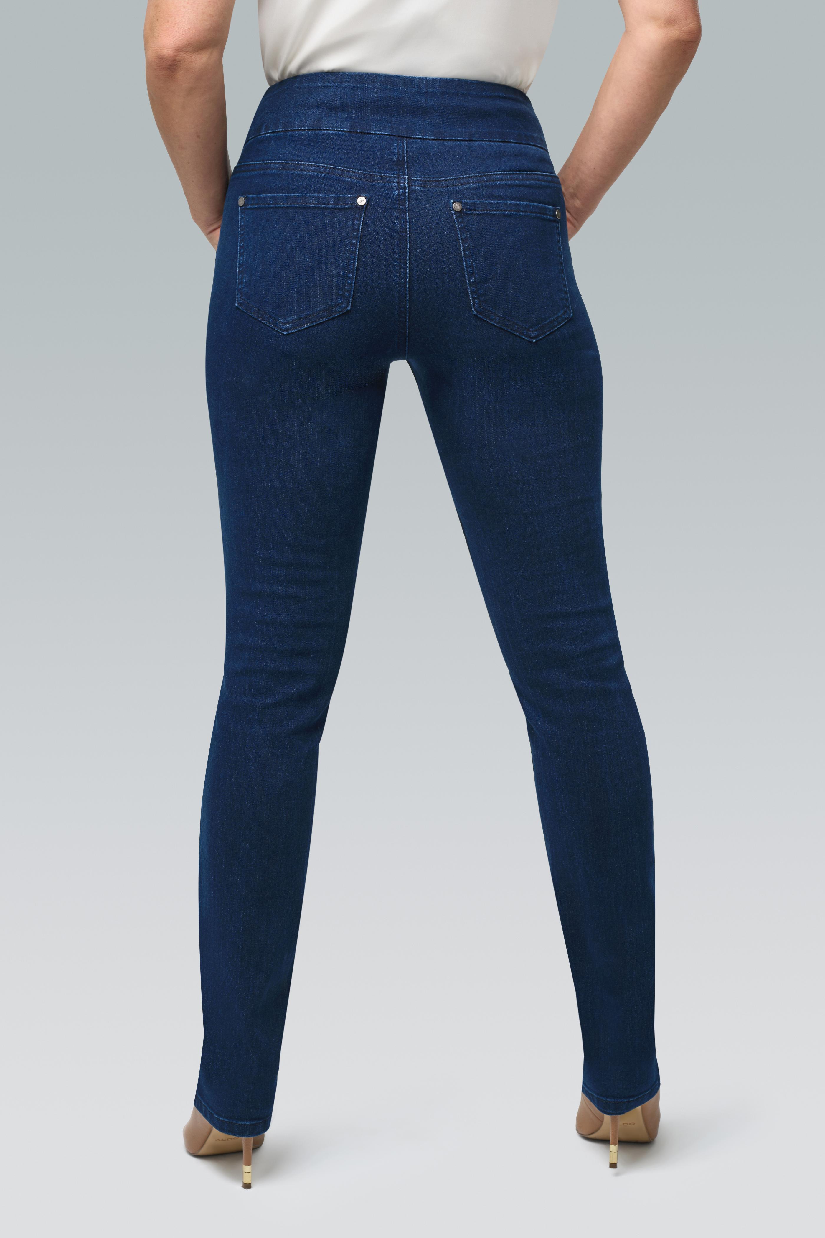 Pale blue straight leg jeans best sale